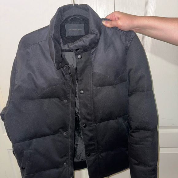 John Varvatos black puffer - Picture 2 of 3